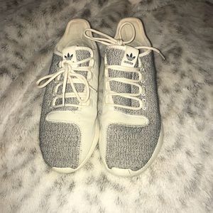 Off-white adidas original tubular shoes